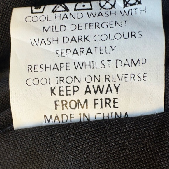 Angel Eye London Black White Sleeveless A-line knee length Dress women's size S - Picture 8 of 11